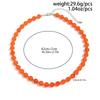 Fashion Creative Transparent Glass Beads Choker Necklaces for Women Retro Bohemian Clavicle Chain Necklace Summer Daily Party Jewelry