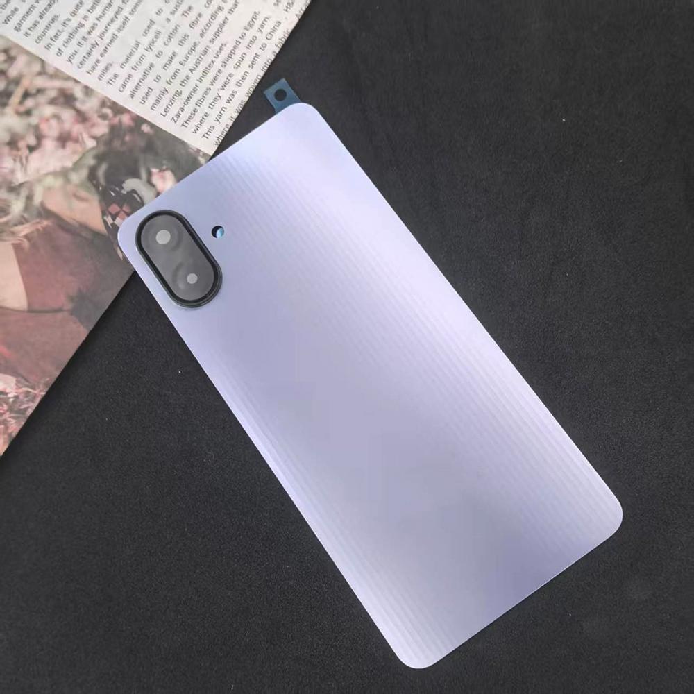 Premium A07 Replacement Back Cover For Samsung Galaxy A07 SM-A075F Rear Battery Door Housing With Camera Lens Frame Repair Part