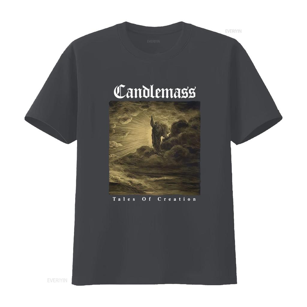 Candlemass Band Tales Of Creation T Shirt Available In Full Sizes From S To 5xl Vintage Fashion Designer Clothes Soft
