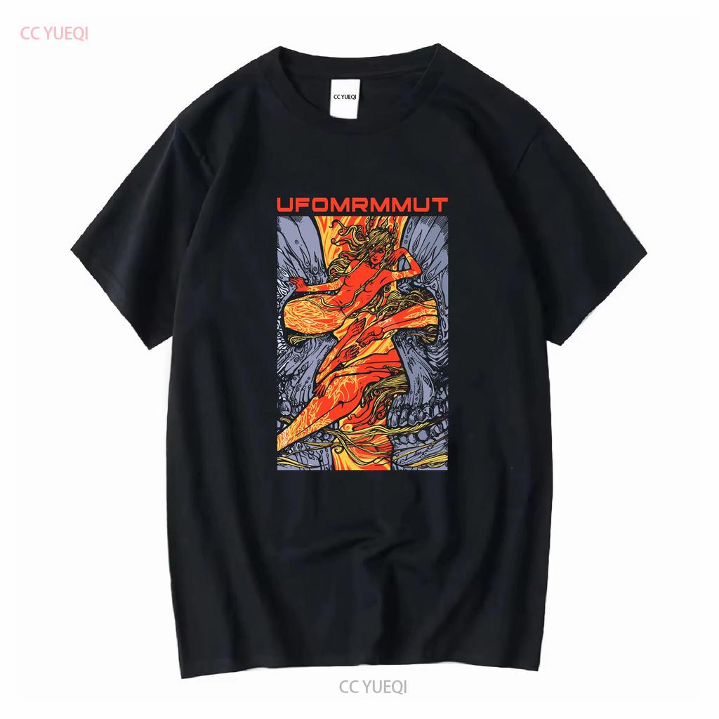 Ufomammut band T shirt retro VTG black All Sizes S 5Xl 1F665 vintage Washed Versatile Breathable streetwear