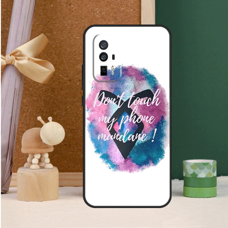 Angelic Rune Shadowhunters Case For Xiaomi 13 14 Ultra 13T 12T 11T 12 Lite POCO X6 M6 Pro X3 X4 X5 F3 F4 M5s F5 Cover