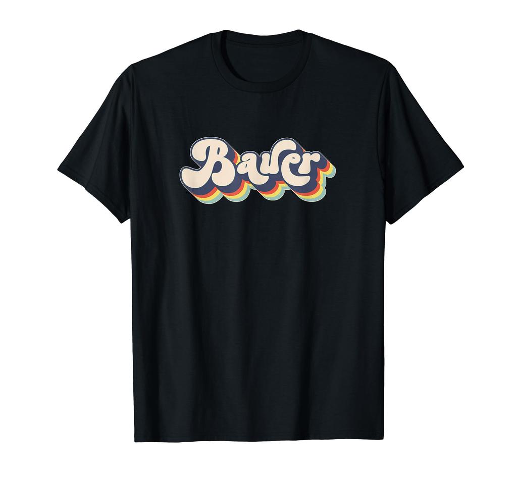 BAUER T-shirt with Last Name and First Name