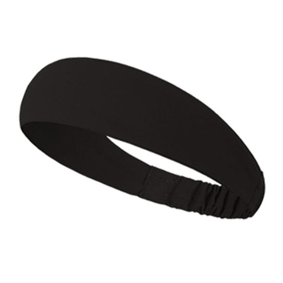 Men Women Running Headband Solid Color Elastic Fashion Workout Headband Moisture Wicking Breathable Gym Sweat Band Fitness Yoga