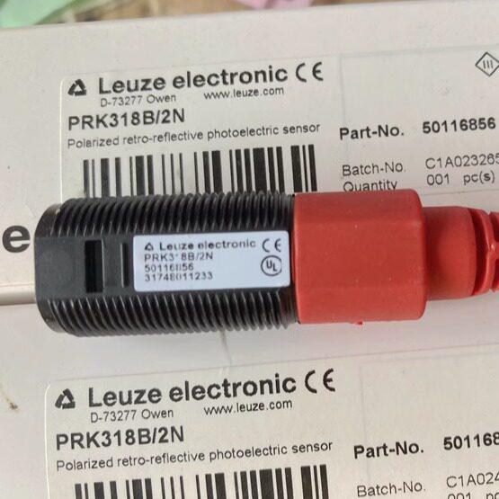 Leuze Photoelectric Switch Models: PRK 318B/2N, PRK 318B/4P, PRK 328.3/4P
