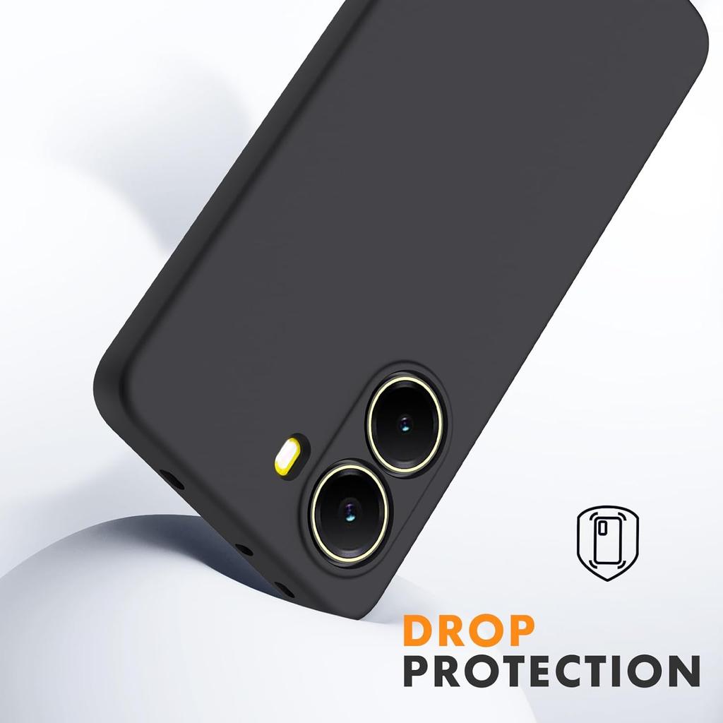 Liquid Silicone TPU Case For Xiaomi Poco X7 Pro 5G Protective Cover Flexible Bumper Fundas Coque Capa