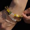Exquisite Craftsmanship Agarwood Double Circle Bracelet