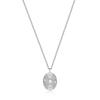 [Celebrity Wear] Scattered Kyoto Opal Disc 925 Silver Necklace N034-03H
