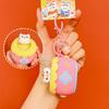 Whimsical Dance Lion Drum Silicone Keychain Playful Cute Accessory For Use Everyday
