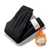 Winter Cotton Pants Men Fleece Lined Plus Size Outdoor Casual Long Pants Warm Lamb Wool Sweatpants Men Casual Sports
