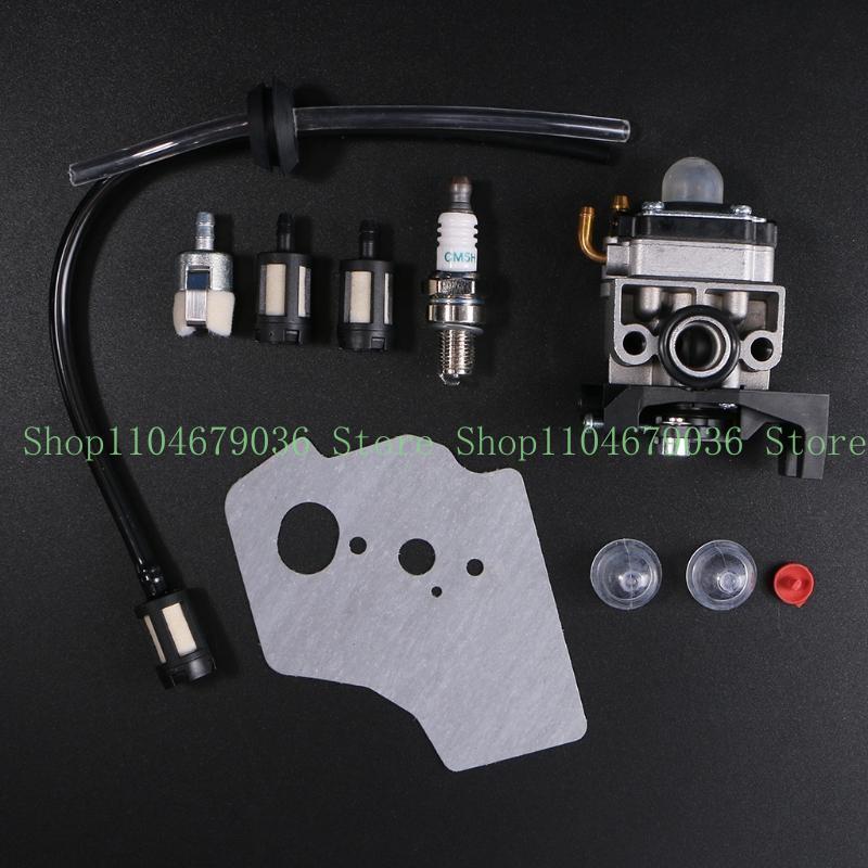 652F Trimmer Mowers Engine Parts Carburetor Carb Carb Gasket for Spark Plug Line Hose Fit for GX25 GX35 HHT35