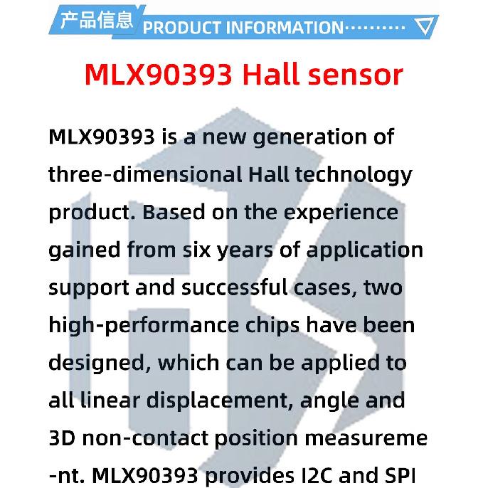 MLX90393 three digital Hall sensor 3D position of the rotational angular displacement Sensor Board Contactless for arduino