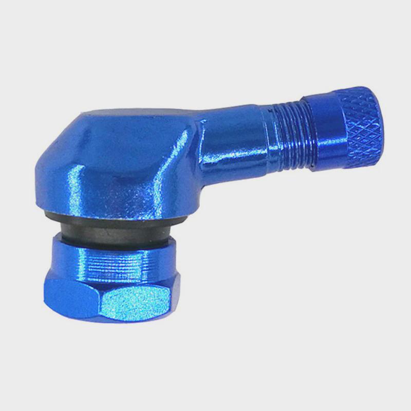 2PCS Electric Vehicle Modified Tire Aluminum Alloy Valve Motorcycle Wheel Hub Valve Anti-leakage Right-angle Valve Nozzle