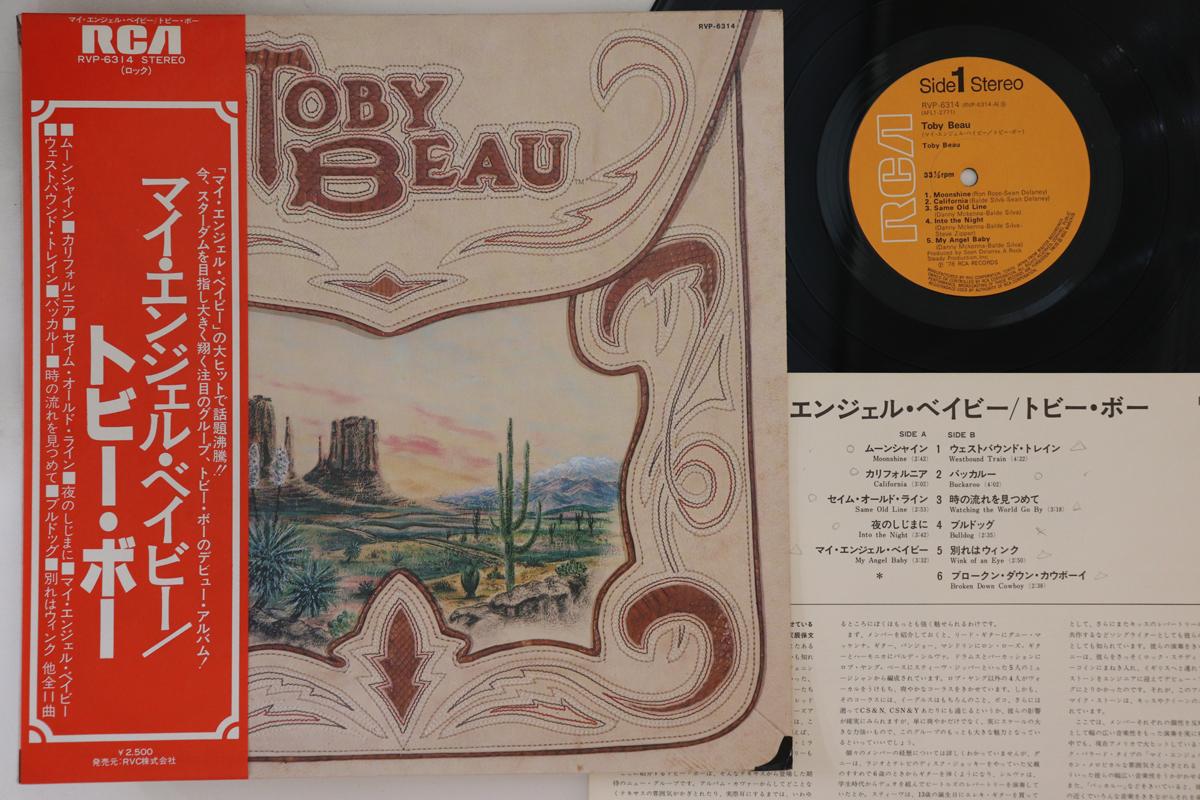 

LP Record TOBY BEAU - Toby Beau RVP6314 RCA 1978 Japan Obi Rock Used