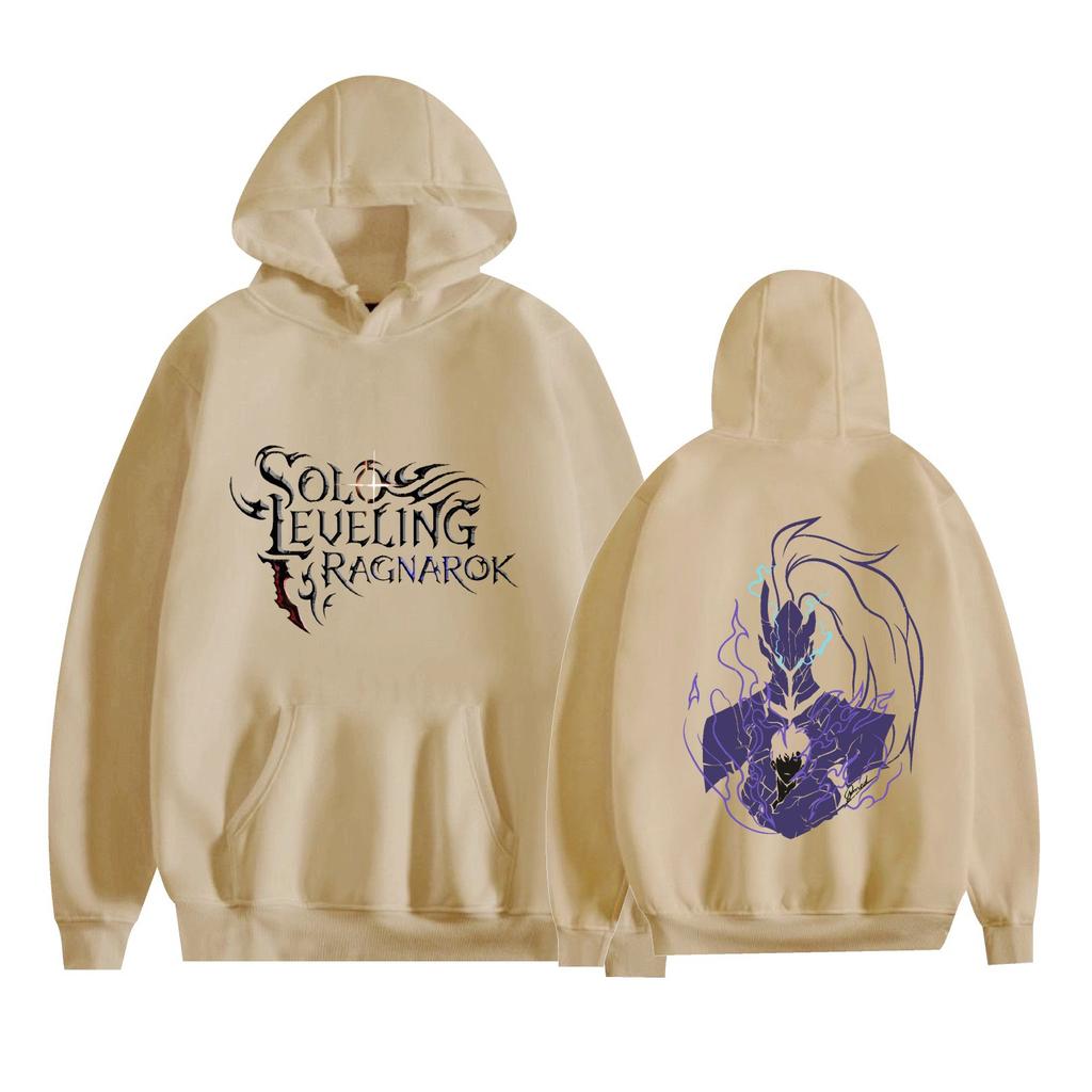 Solo Leveling Hooded for Aldult Streetwear Hoodie Printed Unisex Hooded Pullover