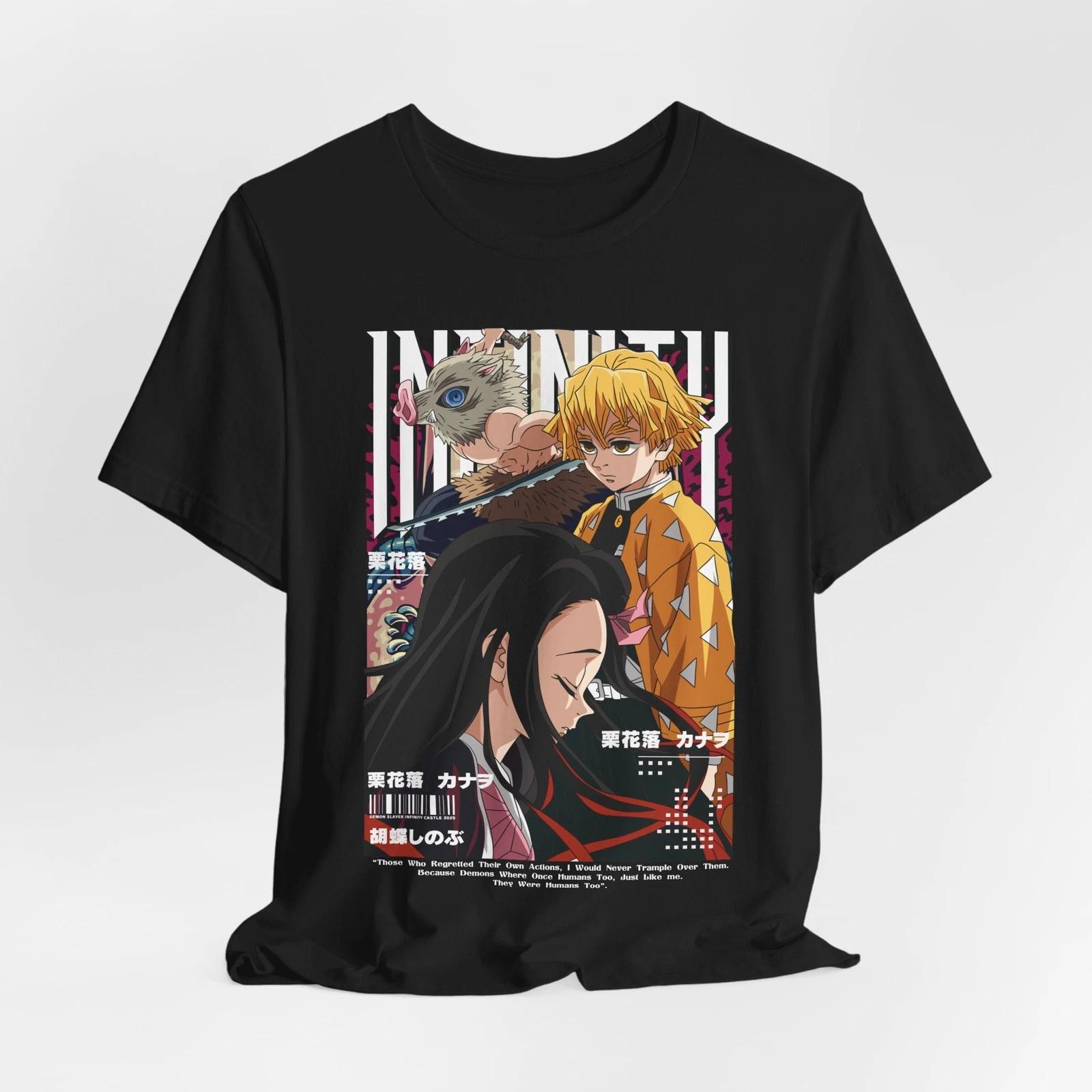 Demon Slayer Anime Characters T-Shirt | Nezuko Zenitsu Inosuke Tee XXXXL