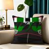 D-Dark Block Thatmob  Square Double-Sided printed Pillow Case Bedroom Bedside Pillow Sofa Cushion Cover