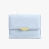 New card bag, change bag pu matte wallet, women's high-end zipper, multi-functional wallet wind