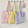 Summer Canvas Bag Women's New Largecapacity Tote Bag Embroidered Versatile Shoulder