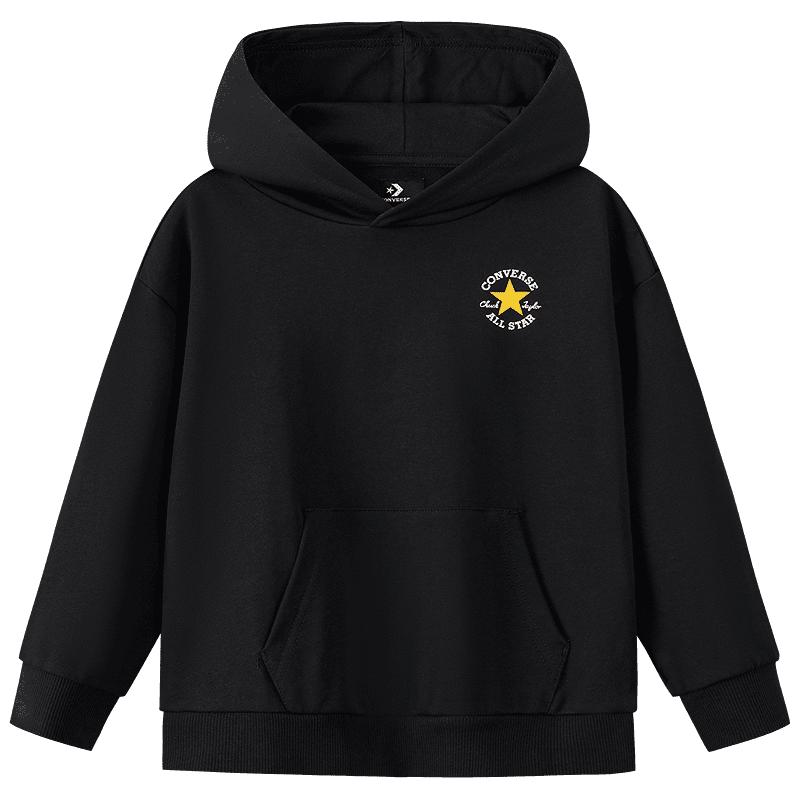 Converse Kids  Hooded Printed Sweatshirt M