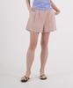 THE-ABON Women'S Cotton Bermuda Shorts Khaki
