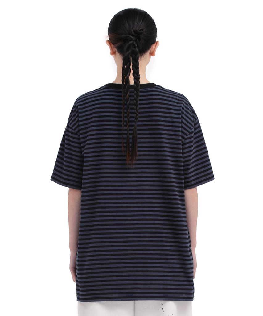 Depeugameoncheu Stripe Devil T-Shirts