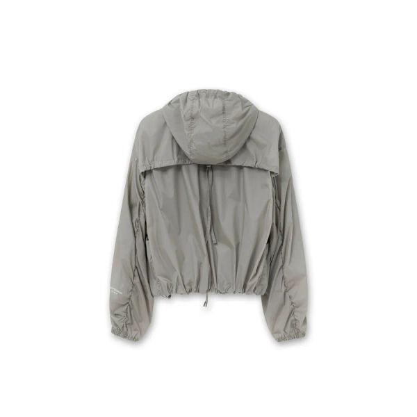 [wooyoungmi] Grey Shirring Windbreaker M261JP08961G