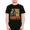 Arnold Schwarzenegger Get To Da Choppa Men's T-Shirt, Predator 1987 Shirt (bc-204)