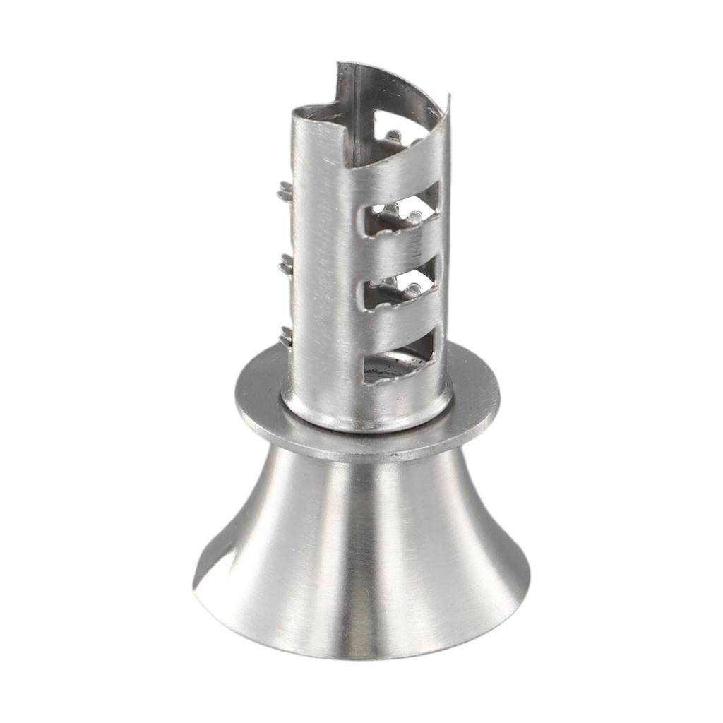 Edelstahl Zitruspresse Zitronenpresse Zitronenpresse Eigenschaften Durchdringen die Schalen Ausgießer Küchenhelfer