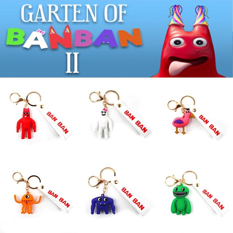 Banban Of Garten Keychain Figure Toy Bag Pendant Jumbo Josh Kid Birthday Gifts