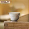 2pc/lot Hand-painted Pine Teacup Retro Tea Bowl Set Of Cups Tea-tasting Meditation Cup Jianzhan Master Cups Chinese Tea Set 40ml