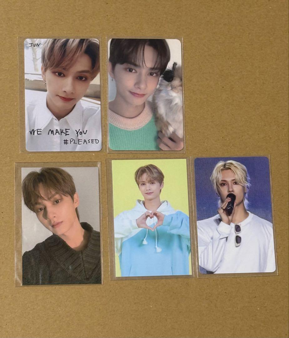 

[USED] Seventeen Jun Trading Card Sea Green Incomplete