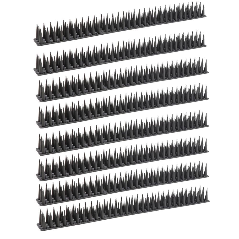 8/12pcs Long Lasting Bird Scarer Repeller Anti Climb Pigeon Deterrent Spikes  Animal Deterrent
