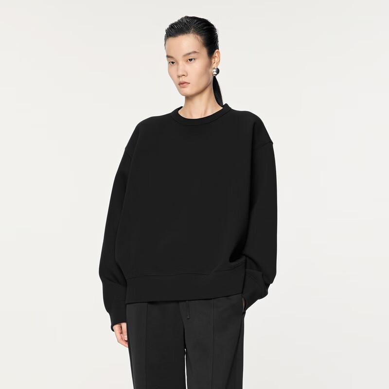 JNBY 2024 Winter Loose Round Neck Sweatshirt