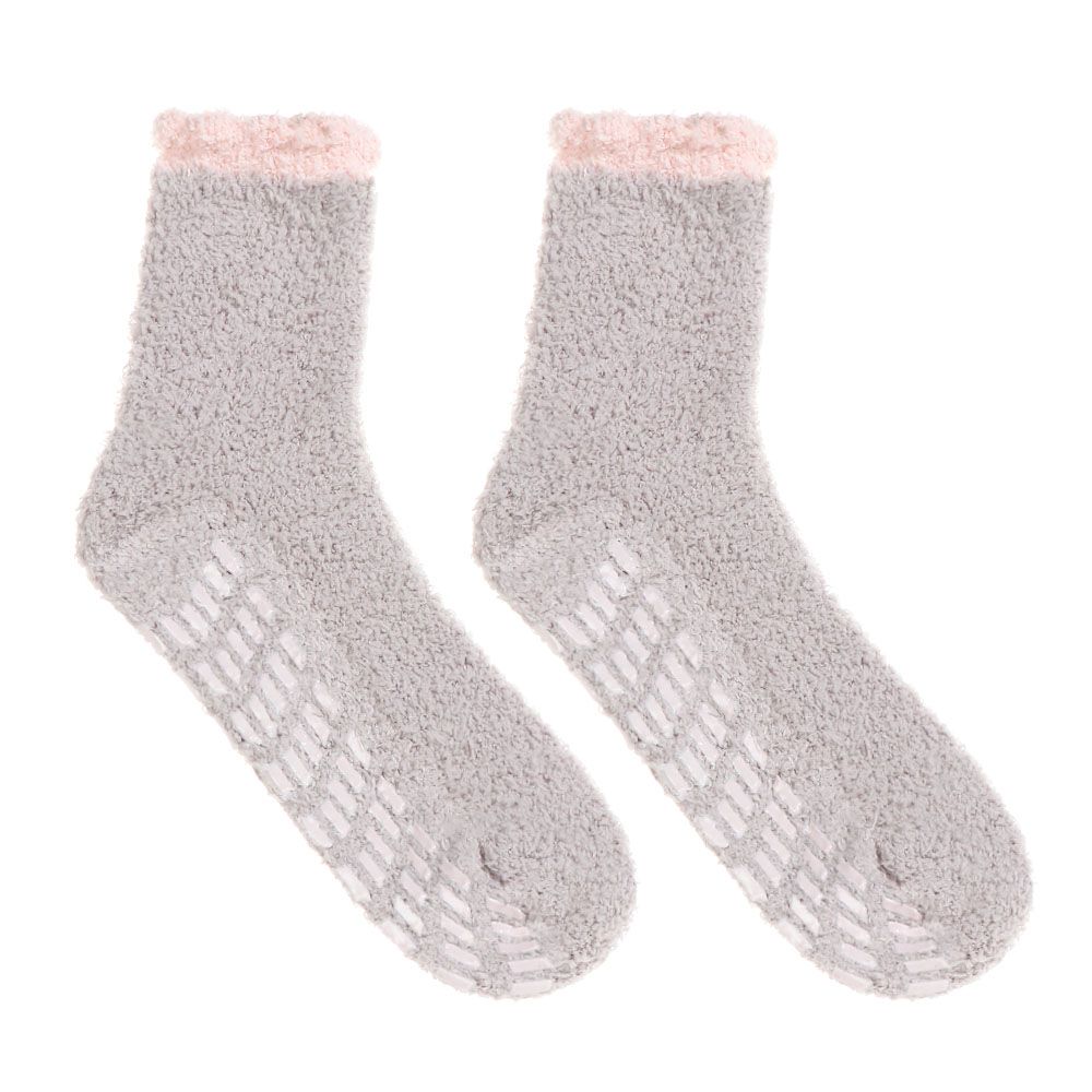 Liebliche Damen Winter Kälteschutz Korallenfleece Socken Plüschsocken Halbsocken