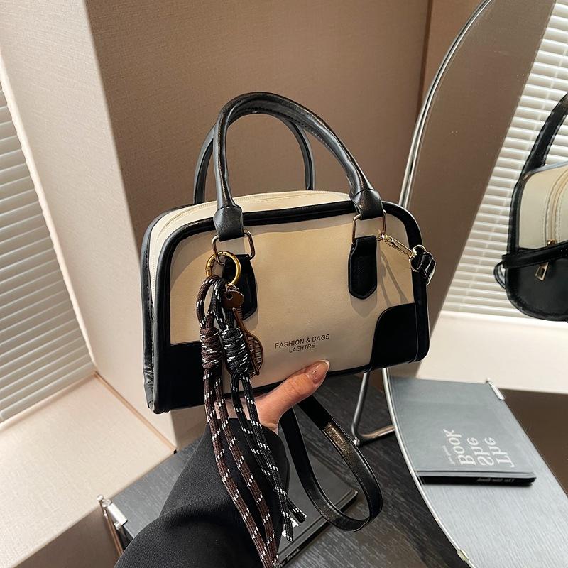 Ruční Polštářková Taška, Módní a Retro Taška, Styl pro Dojíždění, Ruční Crossbody Taška
