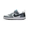 Court Borough Low Slip Resistant Low Top Kids' Skateboarding Shoes Gray Blue Children Aged 3 7 Years Old 870025-006