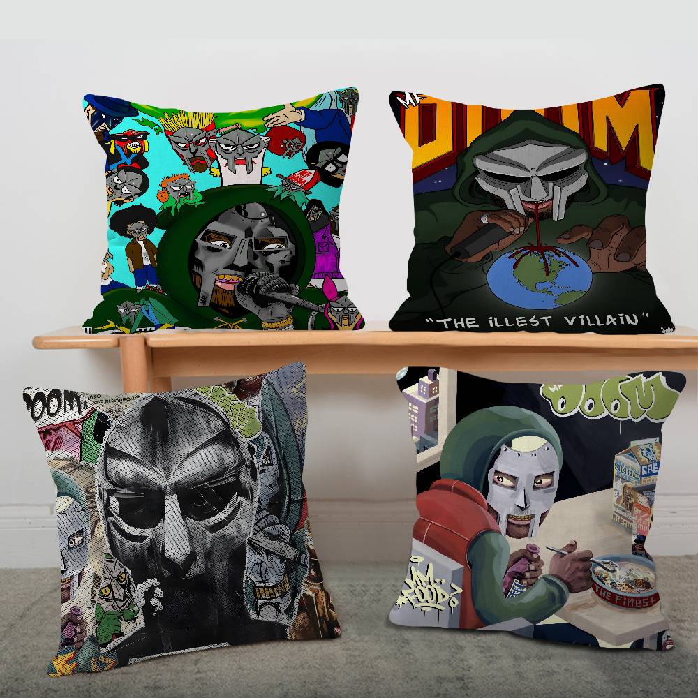 MF D-DOOM Comic Pillow Gift Home Office Decoration Bedroom Sofa Car Cushion Cover case 45x45