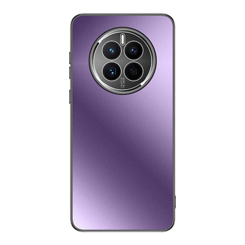 For Huawei Mate 60 50 50E 40 40E 30 30E Pro Plus Metal lens all inclusive Protector Back Plating PC Matte Frosted Anti fingerprint Cover Case Shell