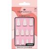 Top Choice False Nails Without Glue Ombre Long Almond 24Pcs