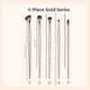 Professional Cosmetics Brushes Tools Kits Gold Eye Makeup Brush New Makeup Brushes Set  Women
