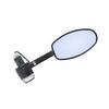 1 Pair Motorcycle Rearview Mirror Scooter Motocross Rearview Mirrors Electrombile Back Side Convex Mirror Universal 22mm