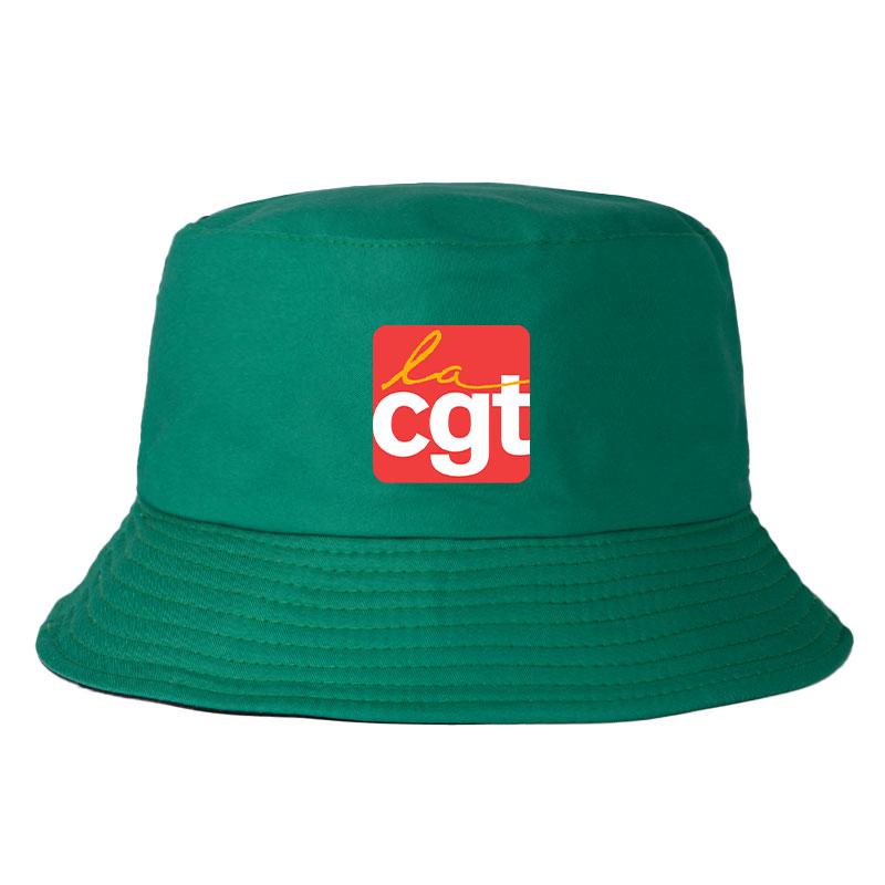 France CGT Reversible Bucket Hats Girl Boy Sun UPF50+ Cotton Summer Hat Men Women Confédération Générale Du Travail Panama Hat