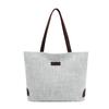Versatile Literary Women's Large Capacity Linen Shoulder Bag for Leisure Travel