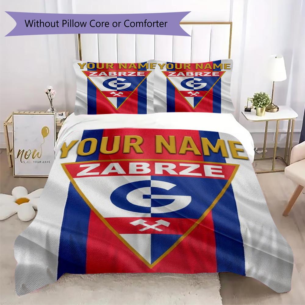 Custom Name Zabrze G 9 Bedding,Quilt Set Quilt Cover Pillowcase Home Birthday Gift(1 * Duvet Cover + 2 * Pillowcase, Without Core)_xia