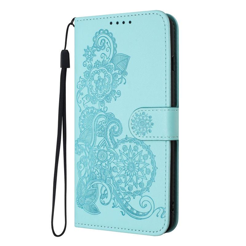 Realme Note 60 Mobile Phone Case Note60 Flip Leather Case Business Retro Anti-drop Protective Leather Case