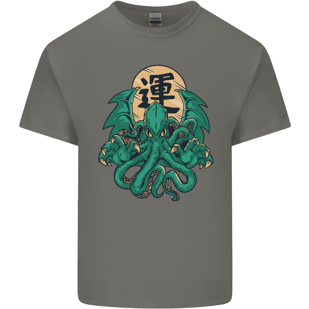 Cthulhu Monster Kraken Unisexs Light Cotton TShirt