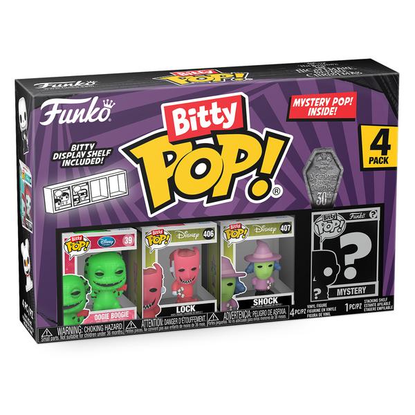 Funko Bitty Pop Disney The Nightmare Before Christmas Oogie Boogie 4pk Figure 1set