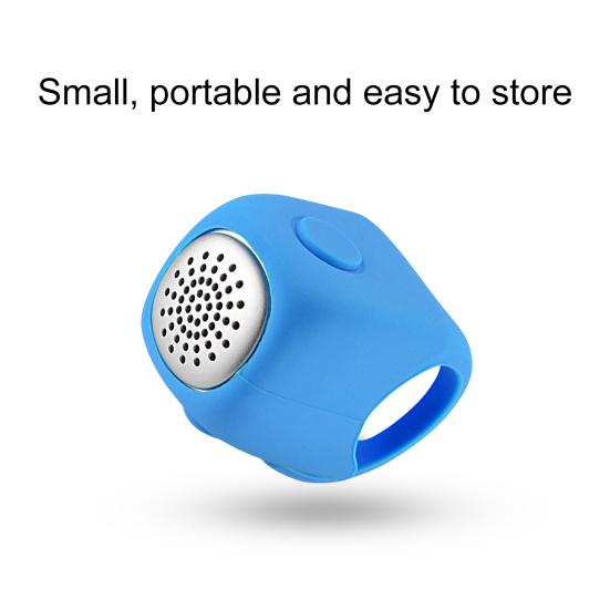 Electric Bicycle Bell Handlebar Mounted 90dB High Decibel 3 Sound Modes Rainproof Battery Operated Electric Mountain Bike Horn Bike Accessories