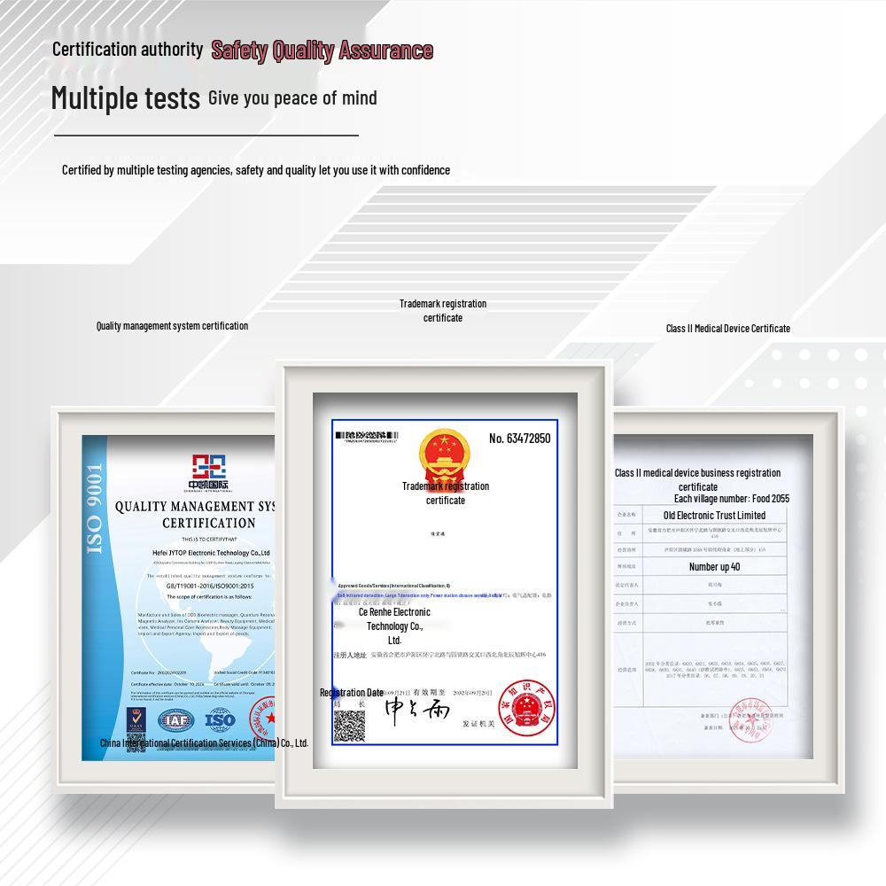 

9DMRA/NLS Портативный шлем 9D-детектора клеток для нелинейного анализа здоровья Italian Version