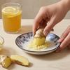 Garlic Grater Plate, Ceramic Ginger Mincer Plate, All-in-One Grinding Mixing Serving Tool for Garlic Ginger Turmeric Cheese Tomato Herb